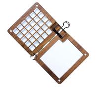 Black Walnut Watercolor Palette, Foldable Wooden Palette Box, Magnetic Sketchbook Palettes, 29 Grids Watercolor Palettes, Portable Art Palette Box, Wooden Palette Box For Artists, Foldable Watercolor