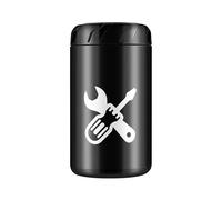 (Black) Waterproofs Bicycles Repair Tool Pouch Portable Cycling Tool Capsules Box Road Bike Tool Holder Bag Easy to Use Yellow