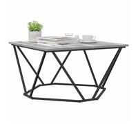 &Black week Table de Salon Table basse Grise Sonoma 80 - MODERNE Table basse - Gris Sonoma -80x80x45 cm 44125