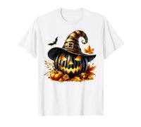 Black White and Orange Halloween Must Haves for Witches T-Shirt