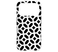 Black-White Art Deco Ornament Decoration Pattern Coque pour iPhone 17 Pro