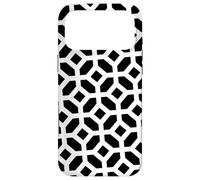 Black-White Art Deco Ornament Decoration Pattern Coque pour iPhone 17 Pro Max