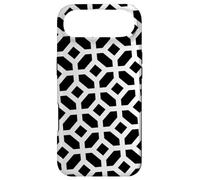 Black-White Art Deco Ornament Decoration Pattern Coque pour iPhone Air