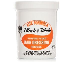 Black & White Genuine Pluko Hair Dressing Pomade lift formula 200 ml by Black and White