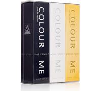 Black/White/Gold Homme-Triple Pack,Fragrance For Men,3 X50ml,Eau De Parfum,By Milton-Lloyd