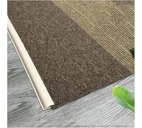 Black White Grey Blue Green Seamless Seamless Transition Strips for Home Office,Floor Transition Strip Self Adhesive Carpet Edge Strip PVC(Beige,5m(16.4ft))