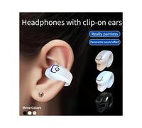 (Black) Wireless Business Headset On-Ear Stereo High Fidelity Noise-Canceling Hands-Free HD Microphone Long Battery Life