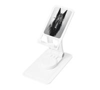 Black Wolf's Head Support universel pour téléphone portable, support réglable et rotatif à 360° pour iPhone, parfait pour un usage quotidien