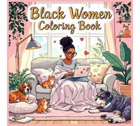 Black Women Coloring Book: 50 Coloring Pages of Beautiful Black Women for Adults: African American Women Portraits