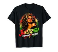 Black Women Freedom Juneteenth 1865 Remembering My Ancestors T-Shirt