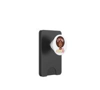 Black Women Queen Warrior Breast Cancer PopSockets PopWallet pour MagSafe