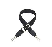 (black) Women Wide Shoulder Bags Strap,adjustable Replacement Belt Bag Strap With Leather Gold Hooks Canvas Purse Straps For Crossbody Handbag