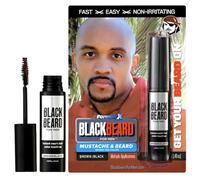 Blackbeard - Marron, Noir - Coloration temporaire pour homme - Moustache, pattes et barbe