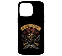 Blackbeard Pirate Captain Skull Caribbean Bones and Saber Coque pour iPhone 14 Pro Max