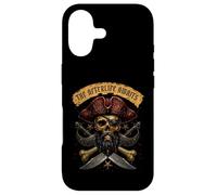 Blackbeard Pirate Captain Skull Caribbean Bones and Saber Coque pour iPhone 17