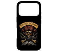Blackbeard Pirate Captain Skull Caribbean Bones and Saber Coque pour iPhone 17 Pro