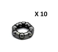 Blackbearing cage a billes 1 4 x7 pour boitier de pedalier pack10