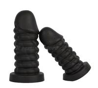 BlackBeast™ - Plug anal en silicone avec ventouse - Taille - XXL