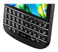 BlackBerry Q10 - 4G smartphone BlackBerry - RAM 2 Go / Mémoire interne 16 Go - microSD slot - écran OEL - 3.1" - 720 x 720 pixels - rear camera 8 MP - T-Mobile - noir Noir G