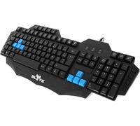 Blackbird - Clavier Gaming - Semi-Mécanique À Membrane - Macros Programmables - Compatible Pc, Mac - Noir Et Bleu