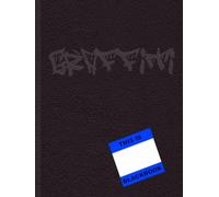 Blackbook Graffiti Sketchbook Blank Book With White Papers Sketch Book Art Book Leather Art: Black Book For Graffiti Arts