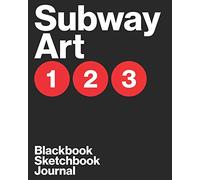 BLACKBOOK: Graffiti Sketchbook or Journal 8x10in/120pages