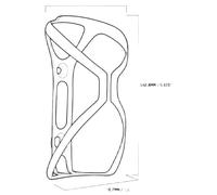 Blackburn Porte-bidon Cinch Carbon