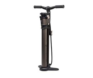 BLACKBURN Unisex Adult Chamber Tubeless Floor Pump Track Pump - Black, One Size