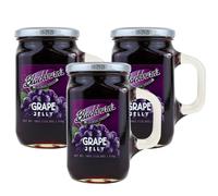 Blackburn's Preserves & Jellys Bocal de 532 ml (emballé dans une tasse en verre à poignée réutilisable) (gelée de raisin)