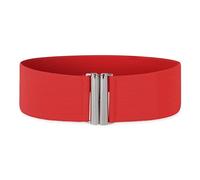 BlackButterfly 3 Pouces De Large Ceinture Élastique (Rouge, 4XL)