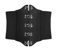 BlackButterfly 6 Pouces Élastique Large Corset Taille Ceinture (Noir, XL)