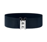 BlackButterfly Ceinture Élastique - 3 Pouces Large (Bleu Nuit, XXL)