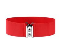 BlackButterfly Ceinture Élastique - 3 Pouces Large (Rouge, 4XL)