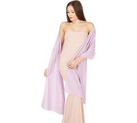 BlackButterfly Etole Châle Wrap En Mousseline De Soie Pour Mariage, Bal De Promo, Soirée (Lilas, Taille unique)