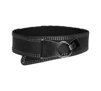 BlackButterfly Large Élastique Extensible Métal Clouté Crochet Boucle Ceinture (Noir, M)