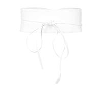 BlackButterfly Obi Ficeler Vintage Ceinture Cinch (Blanc, Taille unique)