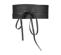BlackButterfly Obi Ficeler Vintage Ceinture Cinch (Noir, Taille unique)