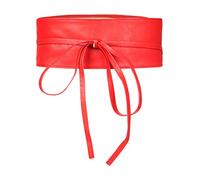 BlackButterfly Obi Ficeler Vintage Ceinture Cinch (Rouge, Taille unique)