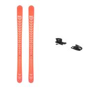 Blackcrows - Fixations de ski alpin - Pack Camox Birdie Jr 2025 - Orange Orange 139 cm,157 cm