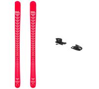 Blackcrows - Fixations de ski alpin - Pack Camox Jr 2025 - Rouge Rouge 139 cm,149 cm