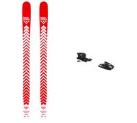 Blackcrows - Fixations de ski alpin - Pack Camox JR 2026 - Rouge Rouge 149 cm,157 cm,164 cm