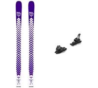 Blackcrows - Fixations de ski alpin - Pack Sato Birdie 2026 - Bleu Bleu 167 cm,155 cm,161 cm