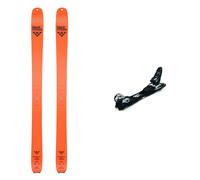 Blackcrows - Fixations de Ski de randonnée - Pack Draco Freebird 2026 en Aluminium - Orange Orange 176 cm,182 cm,189 cm