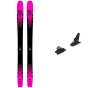 Blackcrows - Fixations de ski freeride/freestyle - Pack Corvus 2025 - Rose Rose 181 cm,186 cm
