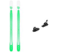 Blackcrows - Packs (skis + fix) - Skis all-mountain - Pack Captis 2026 pour Homme en Bois - Vert Vert 172 cm,178 cm,184 cm