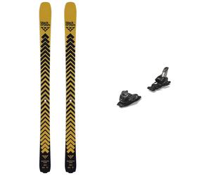 Blackcrows - Packs (skis + fix) - Skis all-mountain - Pack Justis 2026 pour Homme en Bois - Or Or 171 cm,177 cm