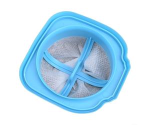 Blackdecker Hnvd220j00 Lot de 3 aspirateurs réutilisables en plastique bleu sans fil pour aspirateur à haute filtration