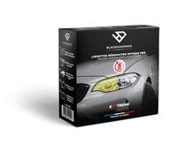 BlackDiamonds - Kit de Rénovation Pro des Optiques et des Phares. Fabricant Français Notre Formule Exclusive Permet de Retrouver l’ECLAT du Neuf sur des Phares Très Abimés - 4 Lingettes