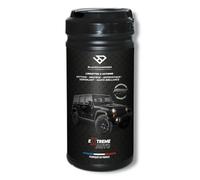 BlackDiamonds - Lingettes Nettoyantes pour VOITURE - 5 Actions - Nettoie, Protège, Antistatique, Déperlant & Haute Brillance - Sans Eau ni rinçage- 80 Lingettes