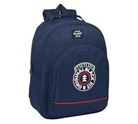 Blackfit8 AUTHENTIC - Sac à dos adaptable à chariot pour enfants de différents âges, tissu recyclable, polyvalent, qualité et résistance, 32 x 15 x 42 cm, bleu marine, bleu marine, Estándar,